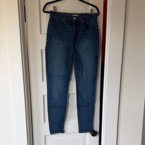 Classic High-Rise Blue Women’s Jeans Madewell 10” High rise skinny